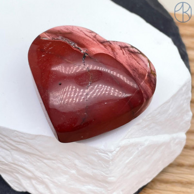 Яшма мукаит сердце ~ 4х5 см