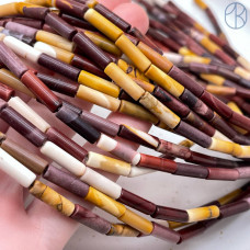 Яшма Мукаит трубочки 13х4 мм