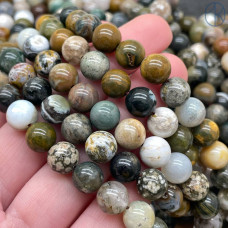 Яшма океаническая №2 8 мм Яшма океаническая №2 8 мм