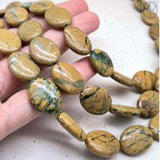 Яшма овал 20х15 мм