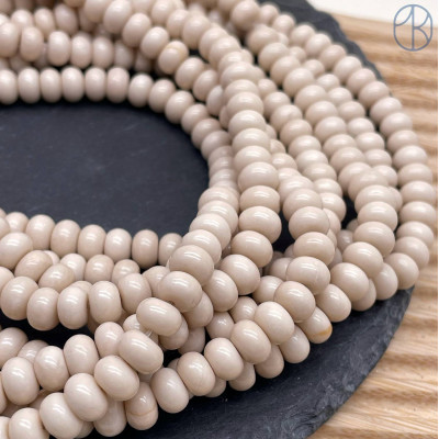 Яшма речная рондель 8х5 мм