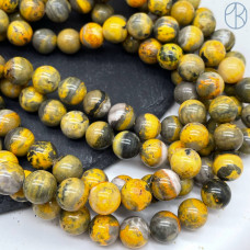 Яшма шмелиная 10 мм Яшма шмелиная 10 мм