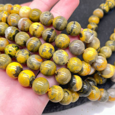 Яшма шмелиная 10 мм Яшма шмелиная 10 мм