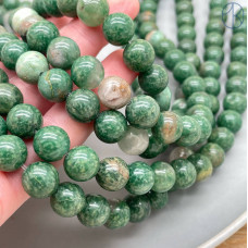 Яшма зеленая (празем) 10 мм