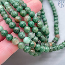 Яшма зеленая (празем) 6 мм