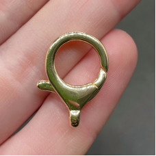 Замок, цвет золото 20 мм