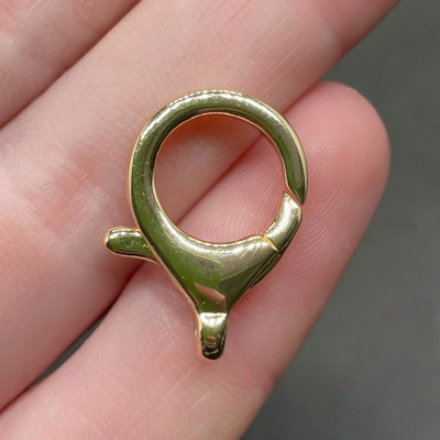 Замок, цвет золото 20 мм