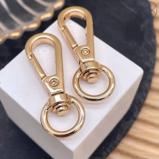 Замок карабин, цвет золото 42х16 A184