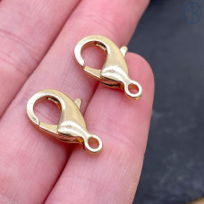 Замок люкс, цвет золото 18 мм 