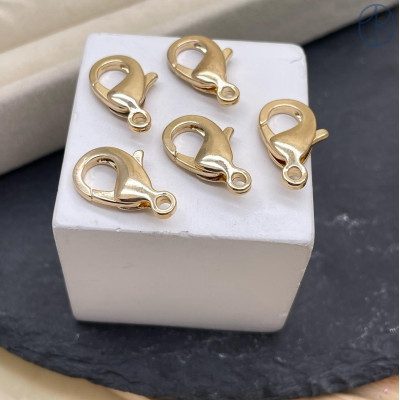 Замок люкс, цвет золото 18 мм 