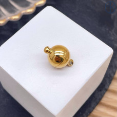 Замок магнитный, цвет золото 10 мм 