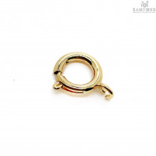 Замок шпрингель люкс, цвет золото 12 мм