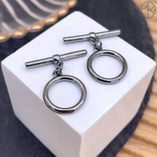 Замок тогл люкс, цвет черный 14 мм