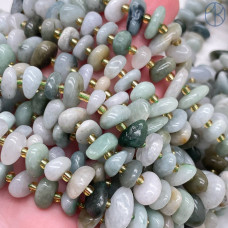 Жадеит Бирманский сколы ~ 9-12 мм