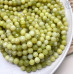 Жадеит лимонный мелкая огранка 8 мм (128 граней)
