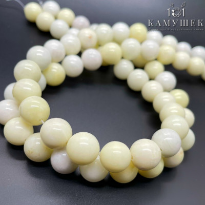 Жадеит Мятный 12 мм