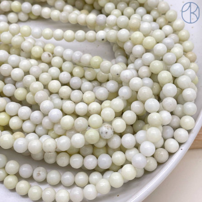 Жадеит мятный 6 мм