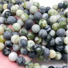 Жадеит виноградный матовый 10 мм