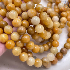 Жадеит желтый 10 мм