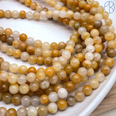 Жадеит желтый 6 мм