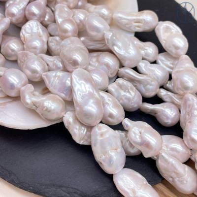 Жемчуг Барокко белый крупный ~ 25-30 мм 