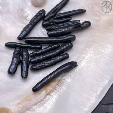 Жемчуг Бива черный хамелеон ~ 27 мм штучно