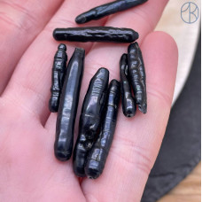 Жемчуг Бива черный хамелеон ~ 27 мм штучно