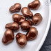 Жемчуг Майорка Барокко цвет коричневый 22х15 мм штучно