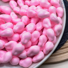 Жемчуг Майорка Барокко цвет розовый 22х15 мм