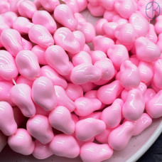 Жемчуг Майорка Барокко цвет розовый 22х15 мм