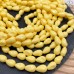 Жемчуг Майорка Барокко капля желтая 12х8 мм