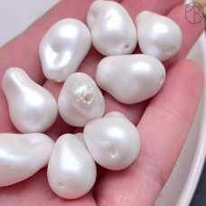 Жемчуг Майорка Барокко матовая 22х15 мм штучно