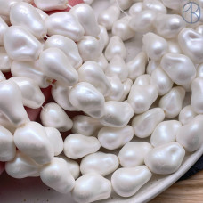 Жемчуг Майорка Барокко матовая 22х15 мм