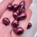Жемчуг Майорка Барокко пурпурный 10х15 мм штучно