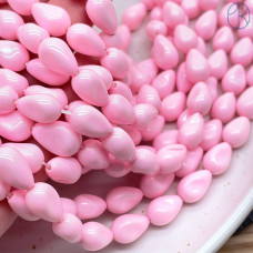 Жемчуг Майорка Барокко розовый 8х15 мм 