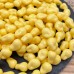 Жемчуг Майорка Барокко желтая 10х15 мм 
