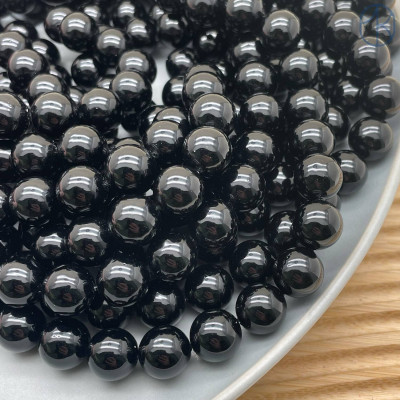Жемчуг Майорка черная 12 мм