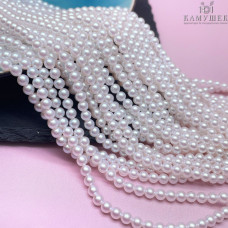 Жемчуг Майорка, цвет белый перламутр 3 мм 