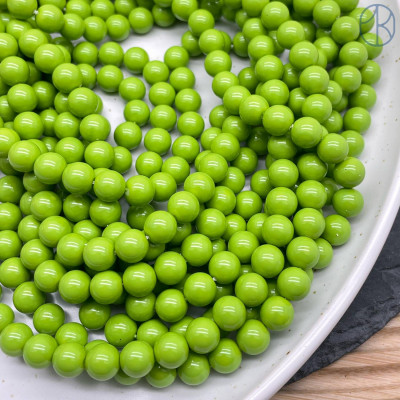 Жемчуг Майорка, цвет оливковый №1 8 мм 