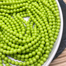 Жемчуг Майорка, цвет оливковый 6 мм 