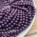 Жемчуг Майорка, цвет темно-фиолетовый   8 мм
