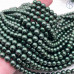 Жемчуг Майорка цвет темно-зеленый №2 6 мм