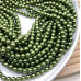 Жемчуг Майорка, цвет темно-зеленый 6 мм