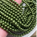 Жемчуг Майорка, цвет темно-зеленый 6 мм