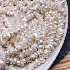 Жемчуг Майорка крошка белая ~ 6-9 мм