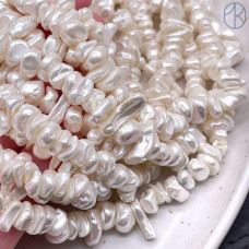 Жемчуг Майорка крошка белая ~ 6-9 мм