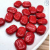 Жемчуг Майорка прямоугольник красная 20х15 мм штучно Жемчуг Майорка прямоугольник красная 20х15 мм штучно