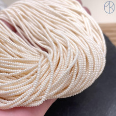 Жемчуг Майорка рондель 1,7х1 мм