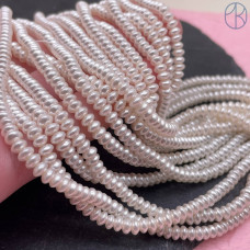 Жемчуг Майорка рондель 4х2 мм