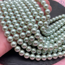 Жемчуг Майорка салатовая 8 мм